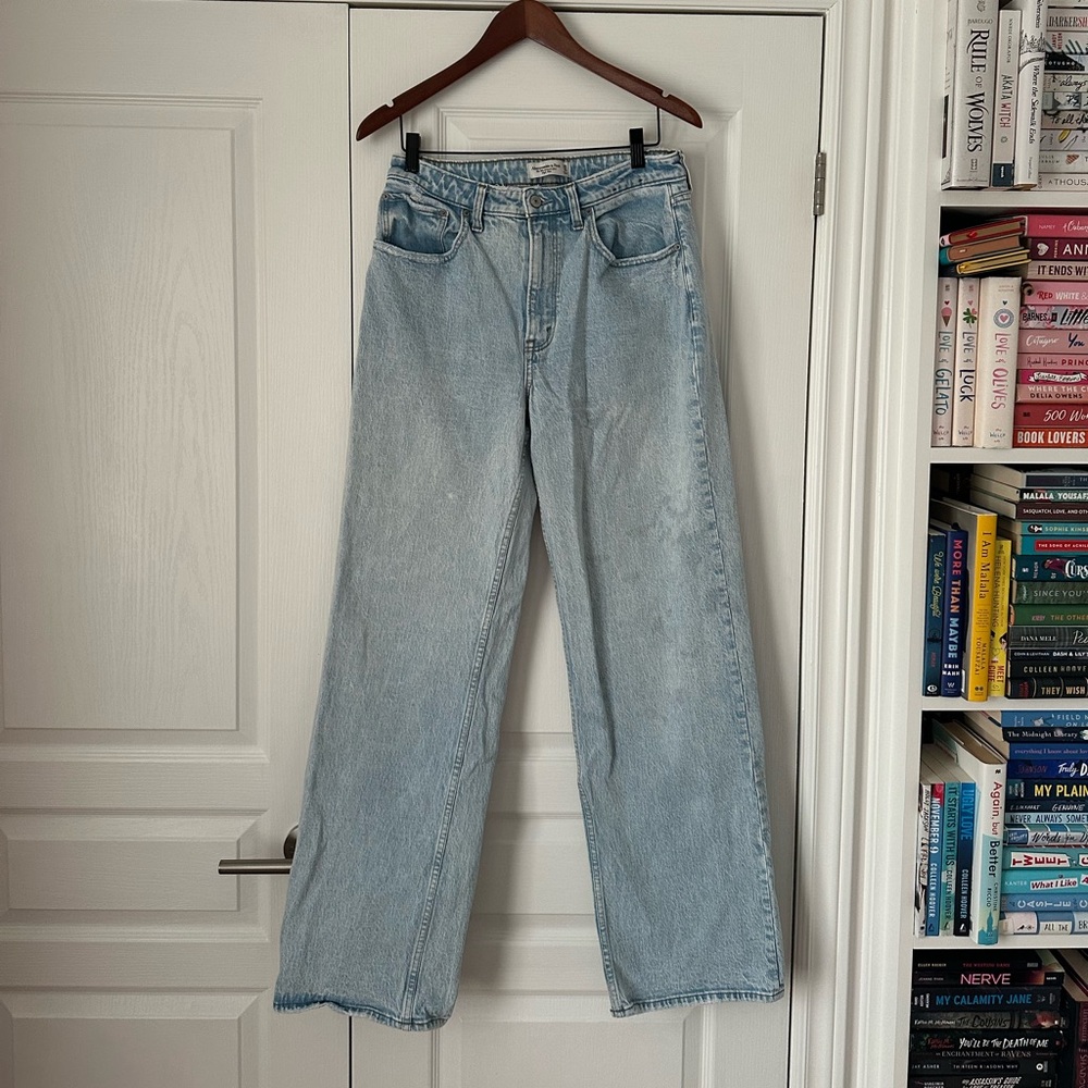 Abercrombie & Fitch 90s Relaxed high rise Curve Love